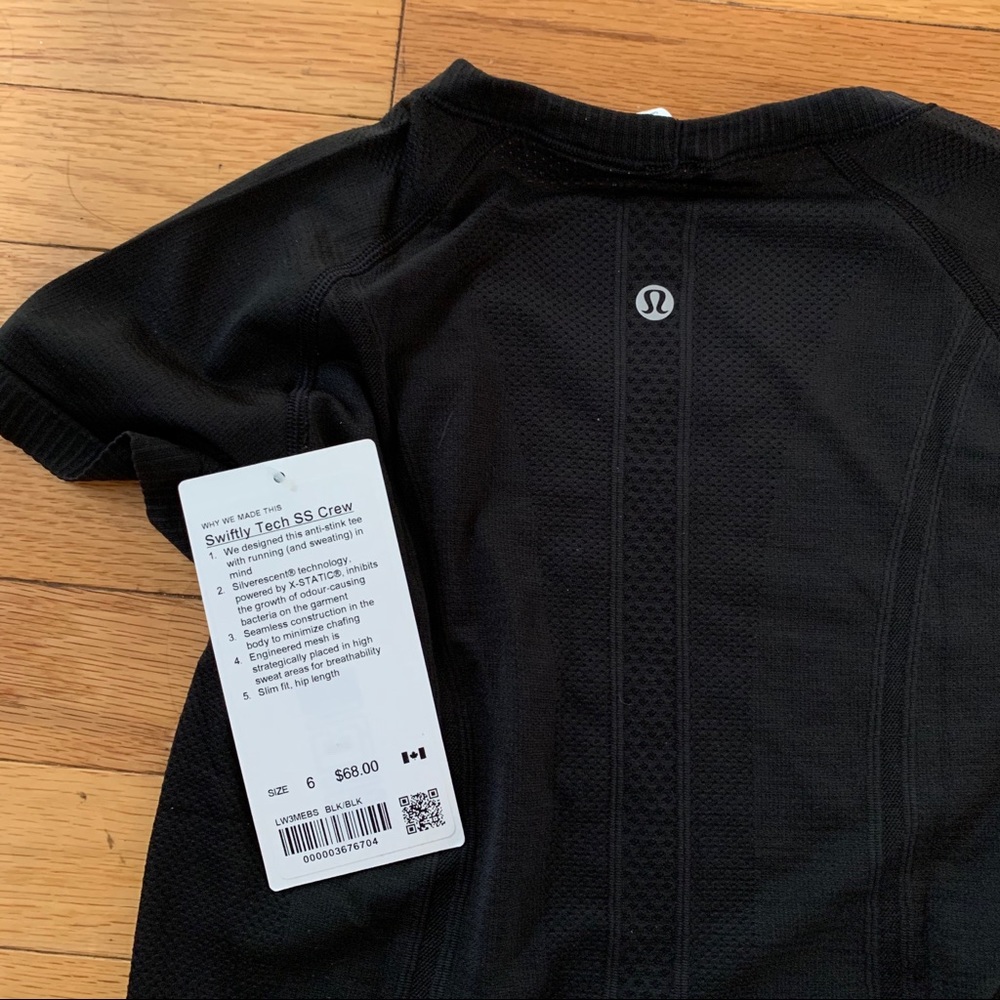 NWT Lululemon Swiftly Tech Short Sleeve Crew